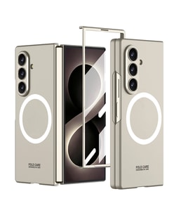 Galaxy Z Fold 8 Ultra Kılıf Wireless Şarj Özellikli Zore Kıpta M-safe Kapak