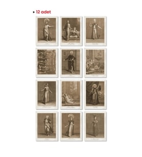 Sanat Kartpostal Seti (12'li)