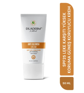 Duaderm Leke Karşıtı Yüksek Koruma Güneş Koruyucu Krem SPF25+ 50 ml