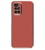 Mey İthalat® Redmi 10 2022 Kılıf Volet Silikon - Kırmızı