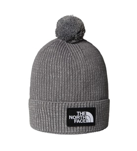The North Face TNF LOGO BOX POM BEANIE Unisex Bere NF0A8CHFDYY1 (Gri)