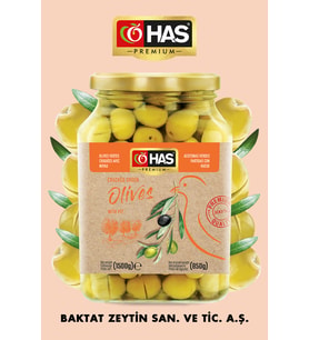 Kırma Yeşil Zeytin 1600cc