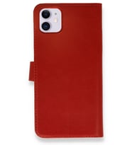 iPhone 12 Mini Kılıf Trend S Plus Kapaklı Kılıf - Kırmızı
