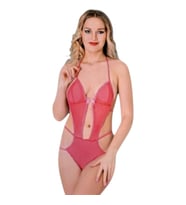 Fantezi Tül Tanga  Bodysuit
