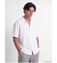 LCW Vision Ekru Regular Fit Armürlü Erkek Gömlek