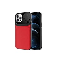 Apple iPhone 12 Pro Uyumlu Kılıf Zore Emiks Kapak (Kırmızı)