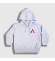 Presmono Unisex Çocuk Beyaz Side Logo Apex Legends Kapüşonlu Sweatshirt 232318tt (Beyaz)