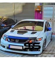 Honda Civic FB7 Uyumlu Piano Black Kaput Üstü Havalandırma Izgarası