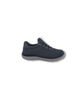 Zerhan 4344 Unisex Füme Çorap Model File Hafif Taban Loafer Spor Ayakkabı