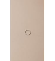 925 Ayar Gümüş Minimal Halka Piercing Küpe – İnce Tasarım Tragus Helix Burun Halkası
