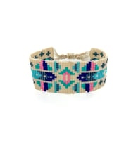 Helenist Design Miyuki Etnik Desenli Bileklik