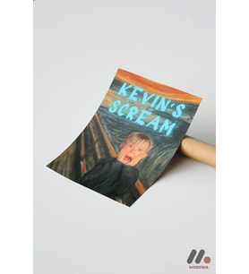 Çığlık Mashup Poster, Çerçevesiz Yüksek Kalite Duvar Afişi - Motivasyon Hediyesi
