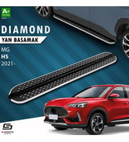 S-Dizayn MG HS Diamond Krom Yan Basamak 183 Cm 2021 Üzeri