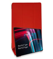 Mey İthalat® iPad 10.2 (7.nesil) Kılıf Tablet Smart Kılıf - Kırmızı