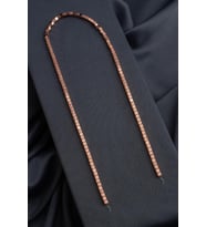 Hematit Doğal Taş Parlak Roz Küp Kesim 3x3mm Dizi [AA]