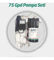 Su Arıtma Cihazı Pompa Seti,Su Arıtma Cihazını Pompalı Yap (Siyah)