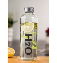 Tohana Borosilikat Cam Matara 1 Litre Gri H2O81002