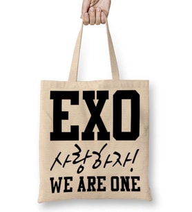 Exo We Are One Bez Çanta Uzun Saplı