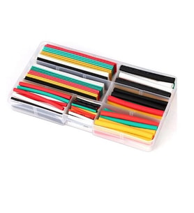 Isı Polyolefin Shrink Boru Daralan Makaron Set (Kutulu) 140 Adet