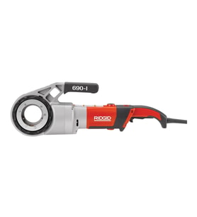 Rıdgıd 44933 Model 690-I 1/2''-2'' Elektrikli El Paftası (Gri)