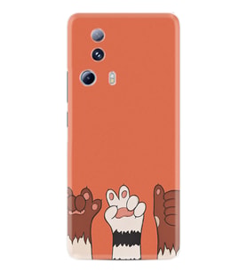 Xiaomi Mi 13 Lite Kılıf Resimli Desenli Silikon Platinium Series Three Hand 1818