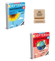 Arı 6. Sınıf Matematik ve Sosyal Bilgiler Defterim + Telefon Standı