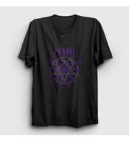 Presmono Unisex Siyah Beam Him T-Shirt