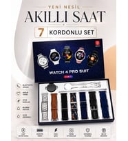 Northcity Watch 4 Pro Akıllı Saat Bluetooth Bağlantılı NFC ve GPS Uyumlu - Su Geçirmez ve Kablosuz Şarjlı