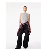 Koton Wide Leg Siyah Kadın Jean Pantolon 6SAL40097MD