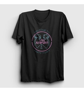 Presmono Unisex Siyah San Junipero Black Mirror T-Shirt 182460tt