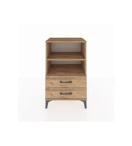 Hyperion Komodin 2 Raflı 2 Çekmeceli 60x44x96 Çam-Çam