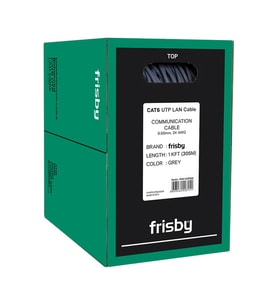 FRISBY CAT6 Utp 24AWG 305m Kablo FNW-CAT622