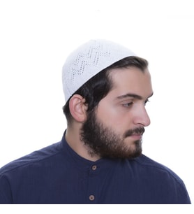Namazlık Takke Beyaz ( 12 Adet )