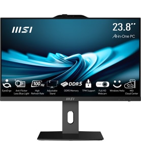 MSI PRO AP242P 14M-649XEU 23.8 FHD 16:9 (1920X1080) I5-14400 16GB DDR5 512GB SSD FDOS SIYAH AIO PC