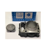 Bajaj Pulsar NS 200-RS 200 Silindir Piston Seti Orjinal Komple Set-ARASMOTO (Siyah)