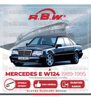 RBW Mercedes E Serisi W124 1989 - 1995 Ön Muz Silecek Takımı (Siyah)