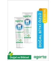 Doğal Bitki Özlü Florürsüz Diş Macunu 100 Ml/130 Gr X 2 Adet