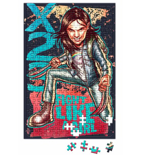 X23 Fight Like A Girl Puzzle 240 Parça Yapboz