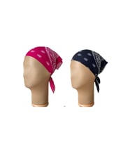 %100 Pamuklu Klasik Desen Unisex 2li Bandana Seti Renkli Bandana Etnik Desenli A Kalite Bandana