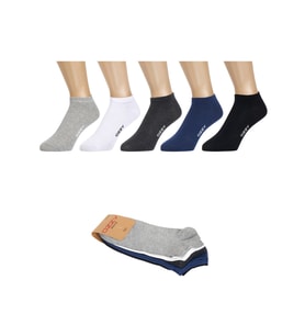 5 Çift Dikişsiz Pamuklu Çok Renkli Unisex Patik Çorap Yazlık Dayanıklı Topuk Ve Burun