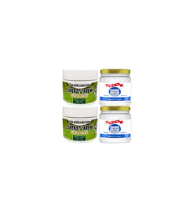 Çörek Otu Rahatlatıcı Krem 2x100 ml - Snow Kitten Menthol Balm 2x50 ml