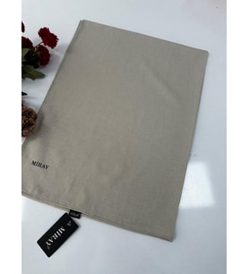 Miray Romeo Pamuk Keten Şal Renk: Kemik VDM0115
