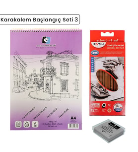 Karakalem Başlangıç Seti 3 K-3