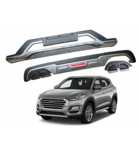 Dmb Hyundai tucson ön arka tampon koruması difüzör 2018-2021