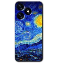 Tecno Spark 10 4G Kılıf HD Desen Baskılı Kılıf - Starry Night