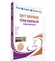 Karekök Yayıncılık AYT Tüm Dersler Soru Bankası Sayısal Yeni