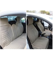 Ford Escort Lüx Oto Koltuk Minderi Ön Arka 5'li Set 5STAR Serisi BEJ