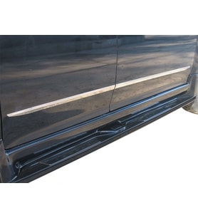 Isuzu D-Max 1 Yan Kapı Çıtası 4 Prç Krom (Geniş) 2003-2011
