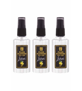 PARİS FLOWERS LİMON KOLONYASI 3 ADET 50 ML (PET ŞİŞE)