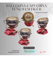 BALLERİNA CAPUCHİNA 9 cm Figür Tung Tung Sahur Karakteri Balerina (Pembe)